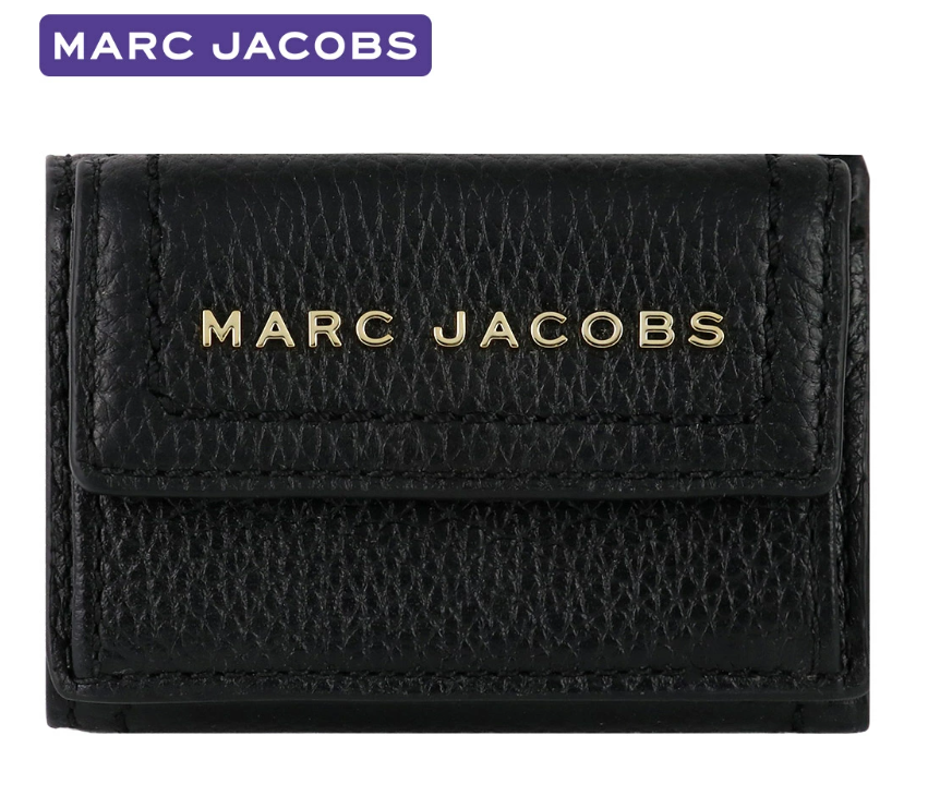 [S] MARC JACOBS M0016973 MINI TRIFOLD,BLACK, 191267895765 (SMJ85)