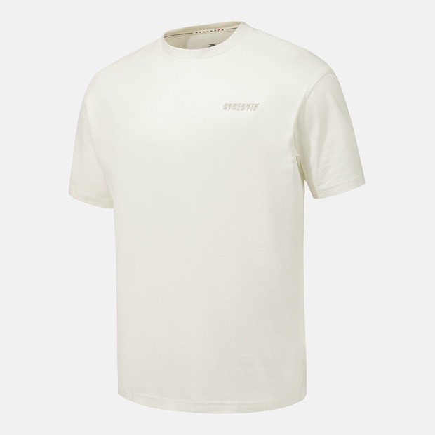 DESCENTE 迪桑特 新款圖形 短袖 象牙白