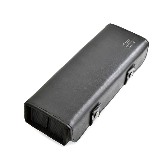 VanNuys E047 Premium 3格牛皮耳機收納盒