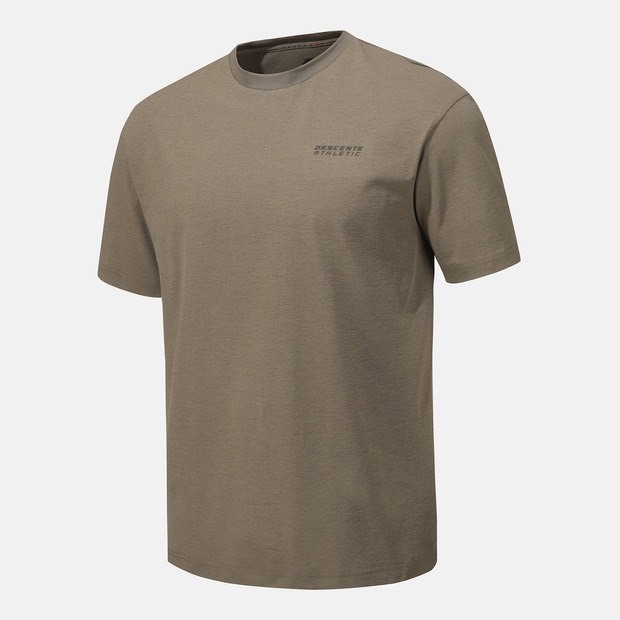 DESCENTE 迪桑特 新款圖形 短袖 棕色