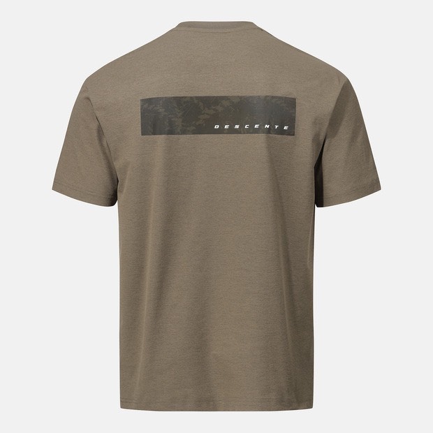DESCENTE 迪桑特 新款圖形 短袖 棕色