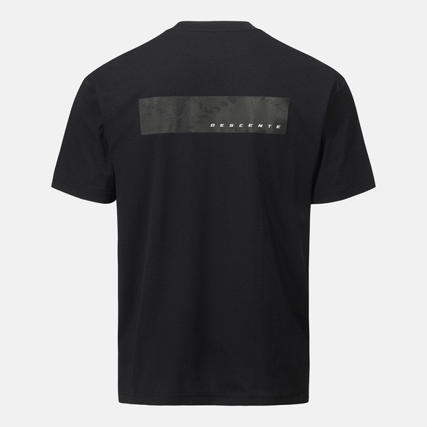 DESCENTE 迪桑特 新款圖形 短袖 黑色