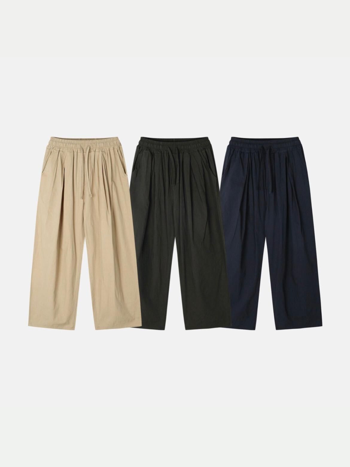 淨色鬆身褲 PEACOCK-151P