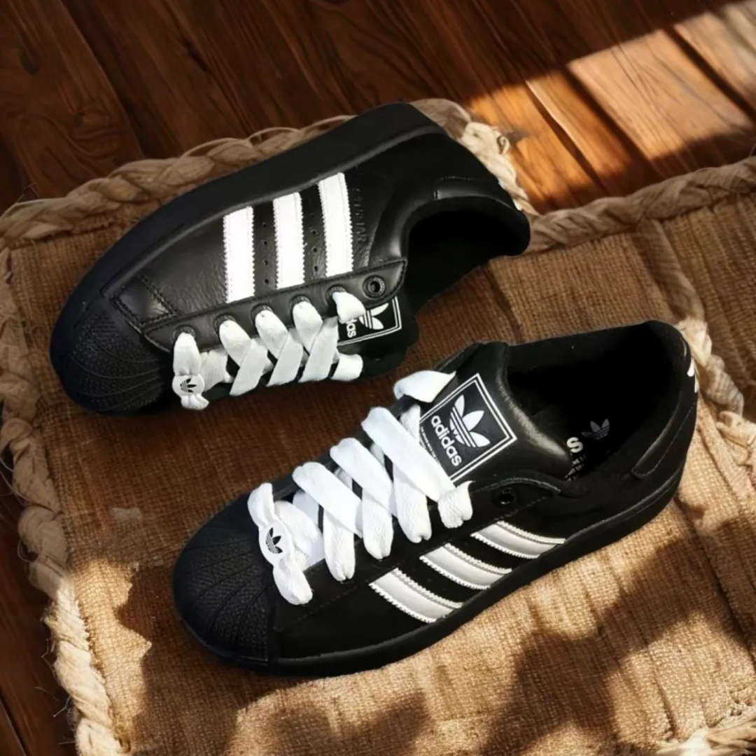 "調貨" ADIDAS SUPERSTAR II 經典拼接貝殼鞋 黑色 KK4474