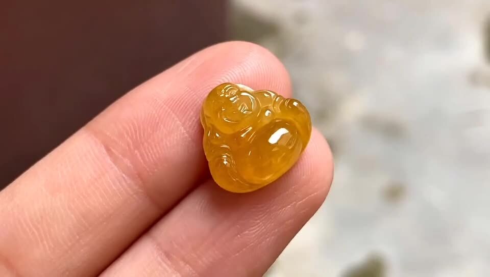 723360 翡翠蜜糖黃佛公