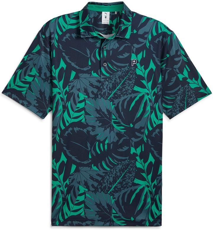 PUMA x PALM TREE CREW Palm Glitch 男士 Polo 上衣(版型偏大)#62683201