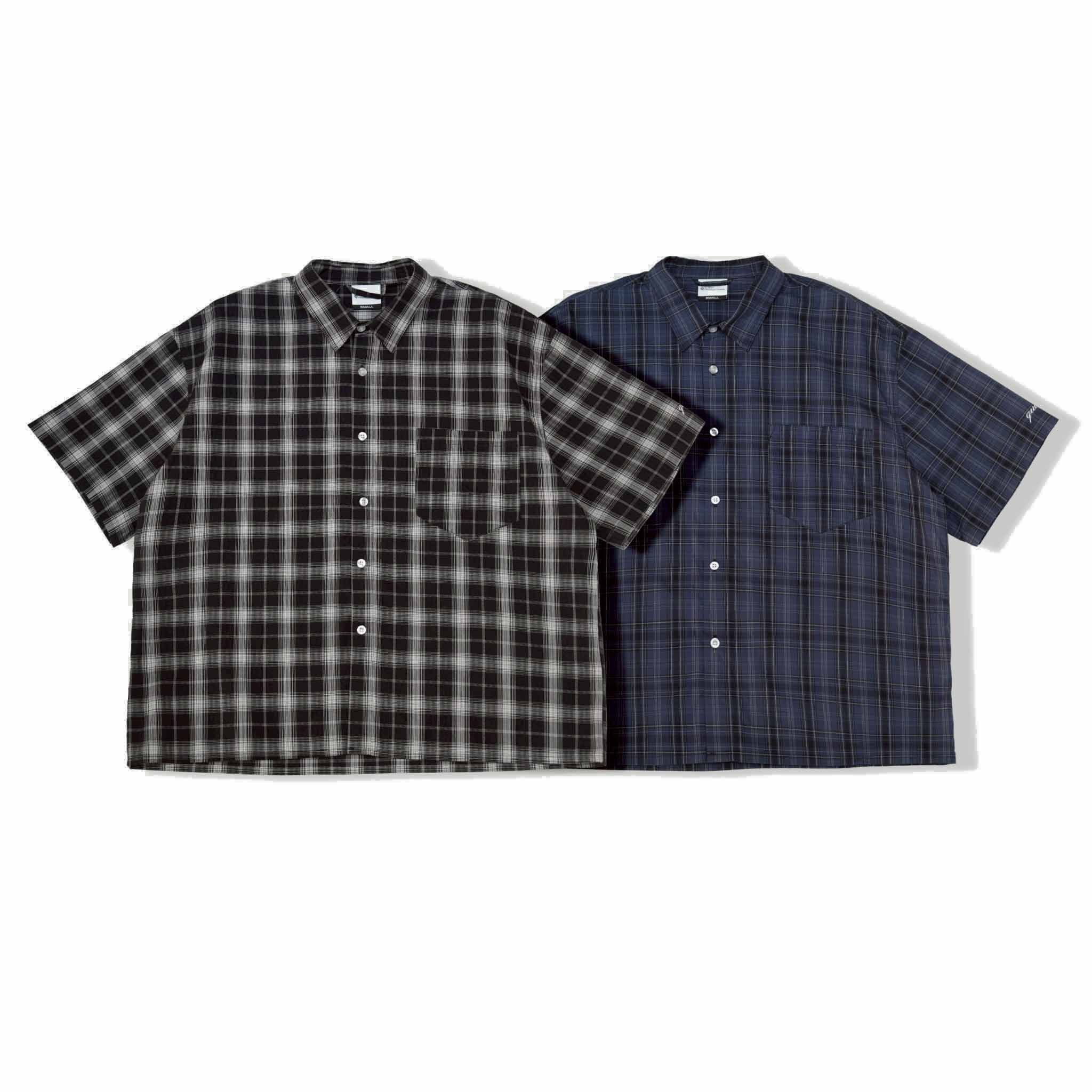 【車庫服飾】QUEST Boxy Fit Plaid Shirt / 格紋短版襯衫
