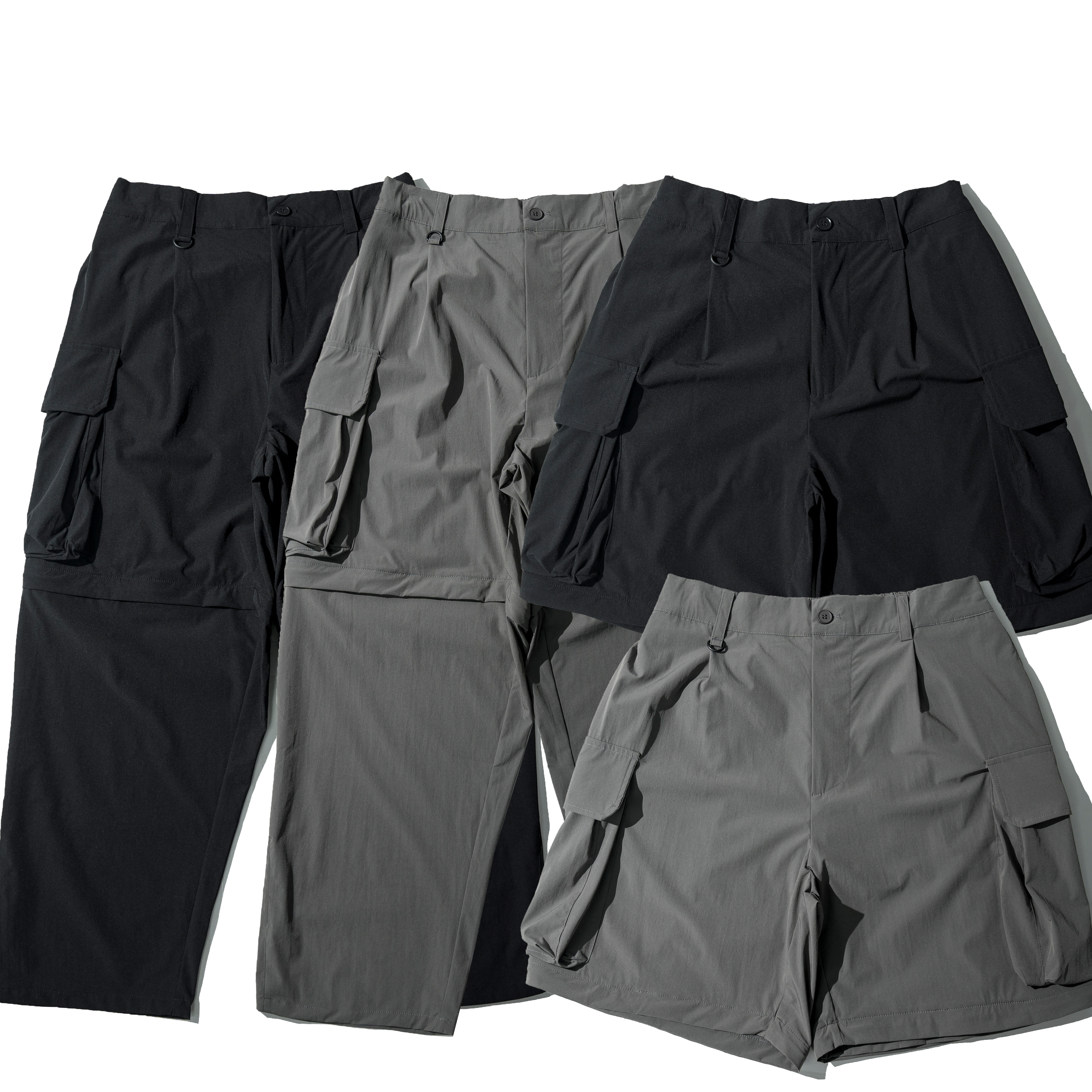 ｜WAVE OFF｜JKS AGILITY 聯名 防潑水 釣魚 多口袋可拆長褲 工裝 城市 路亞