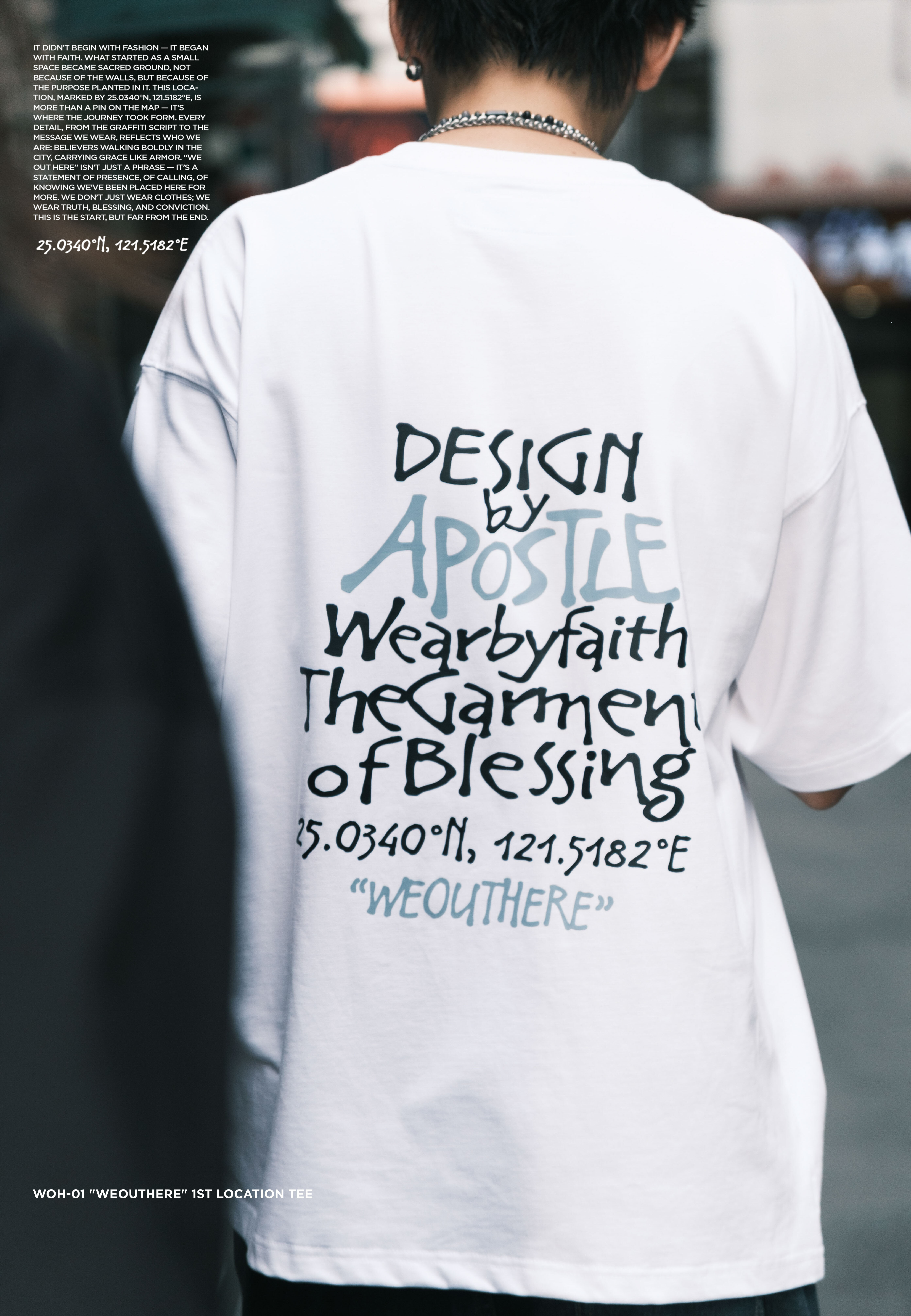 Apostle WOH-01 "WEOUTHERE" 1st Location Tee