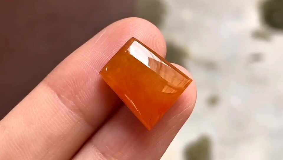 翡翠芬達黃無事牌,天然翡翠A玉, 緬甸玉, Jade, Jadeite