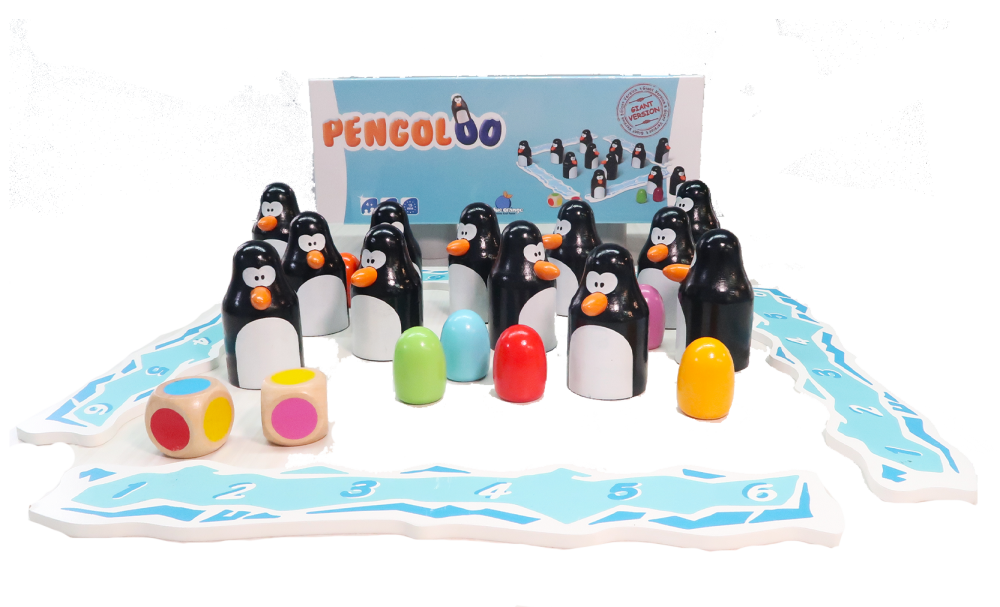 《GoKids 玩樂小子》  大型 南極小企鵝 木製 Giant Pengoloo