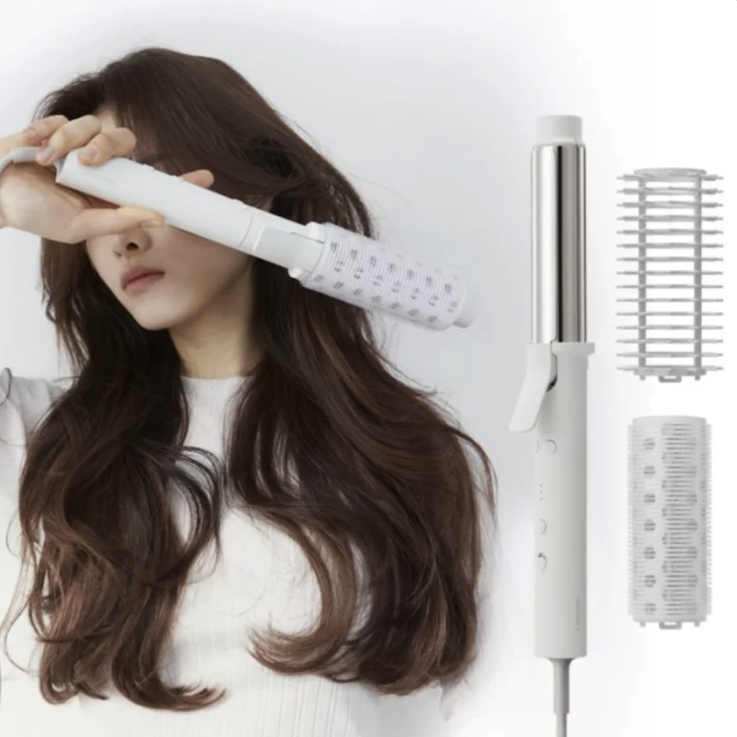 現貨｜CHAHONG 三合一自動捲髮器 Volume Curler (電動電棒＋髮捲＋美髮梳)【免順豐自取運費】