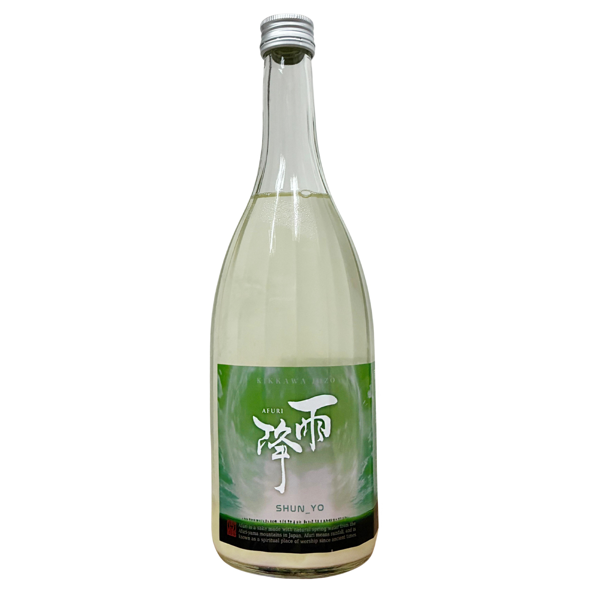 雨降 SHUN YO 純米酒 春陽 720ml