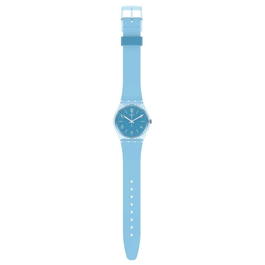 【Swatch】TURQUOISE TONIC SO28S101 34mm 現代鐘錶