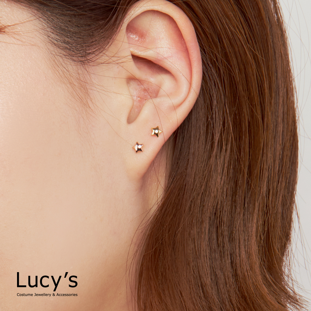 小星星 耳環 (三色) (111721/111722/111723)