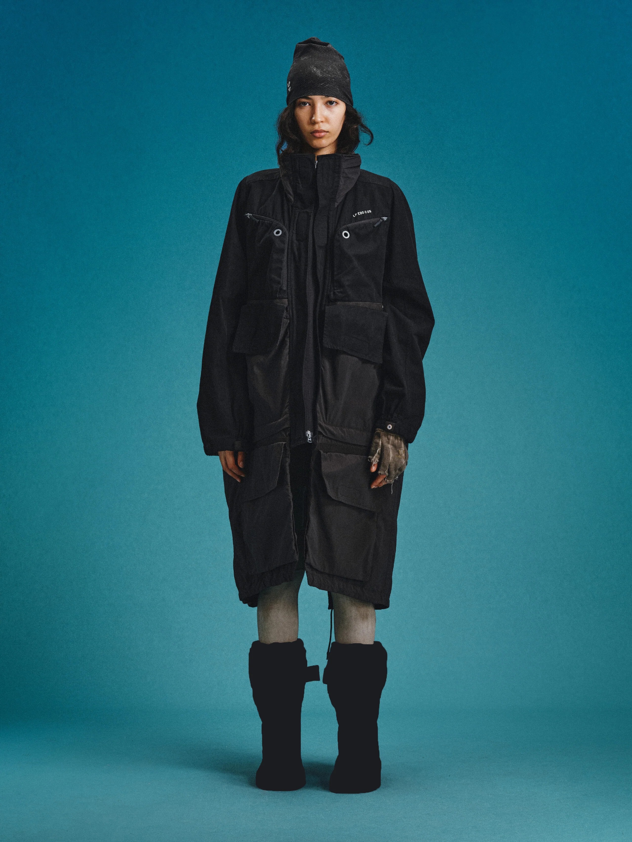 【Focus Store】現貨 Hamcus FW25 DUSZEN AMS / Mine Inspector Modular Overcoat 黑 工裝外套 夾克 可拆式 ZM03425-1(PH)