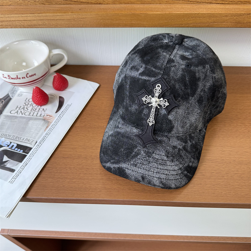 十字水洗扎染帽