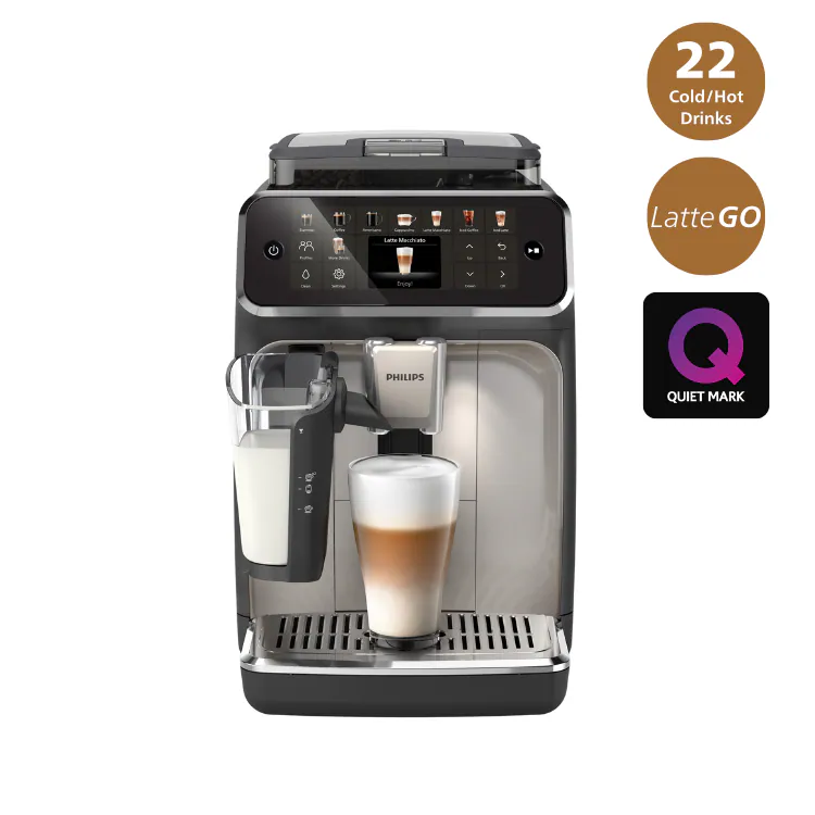 💥New💥 飛利浦 Philips    EP5547/90‧Latte Go Ultra 全自動雙溫萃取意式咖啡機‧羅馬尼亞製造‧香港行貨,原廠2年保養‧