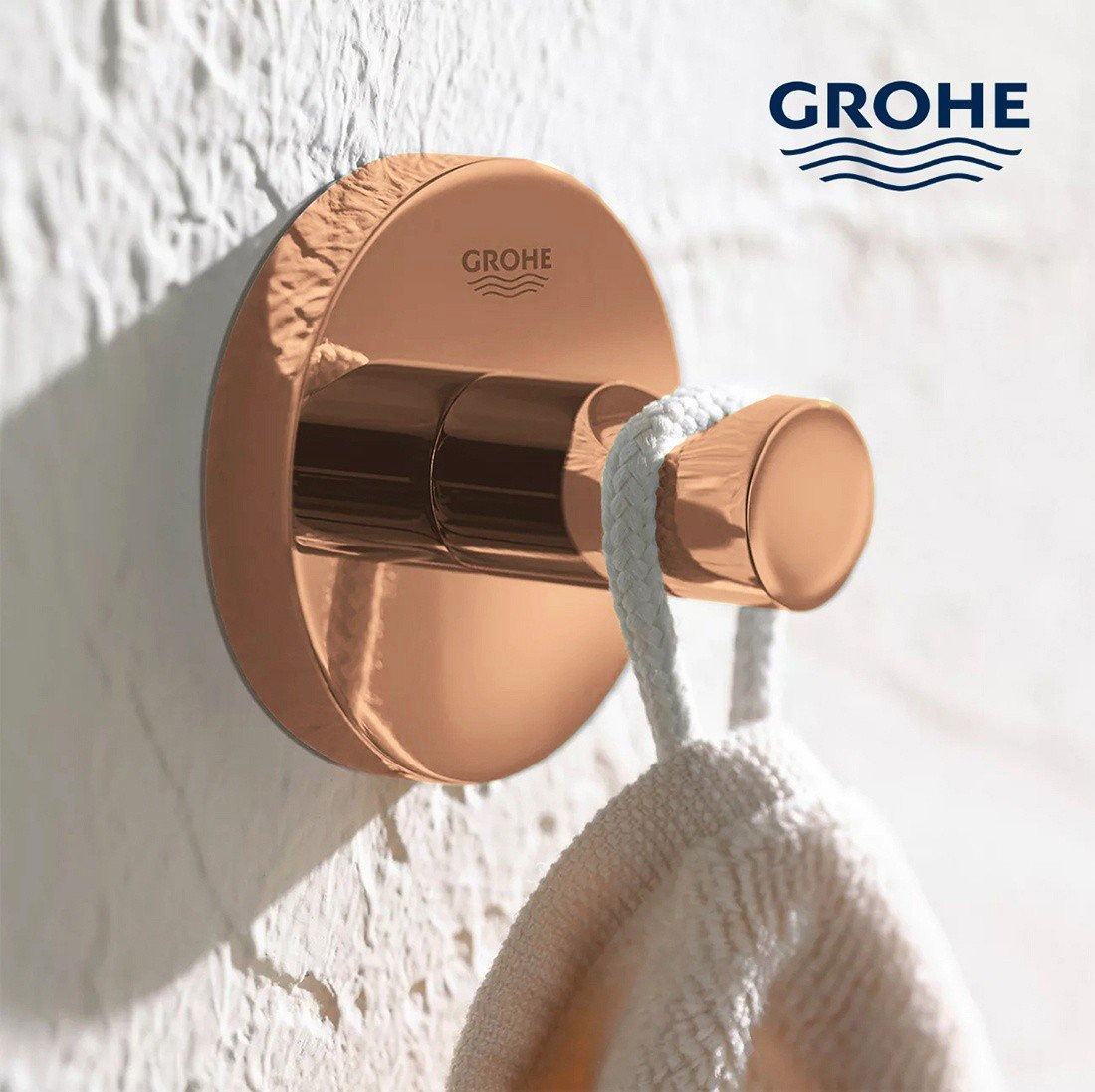 GROHE｜Essentials 衣鉤（玫瑰金）40364DA1
