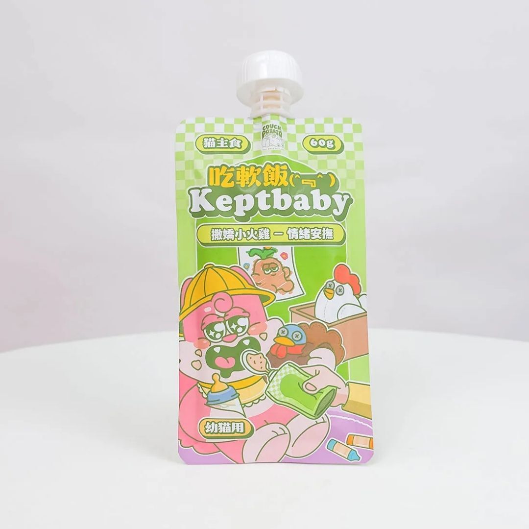 沙發馬鈴薯 吃軟飯貓用主食餐包 - 撒嬌小火雞 (幼貓用) 60g