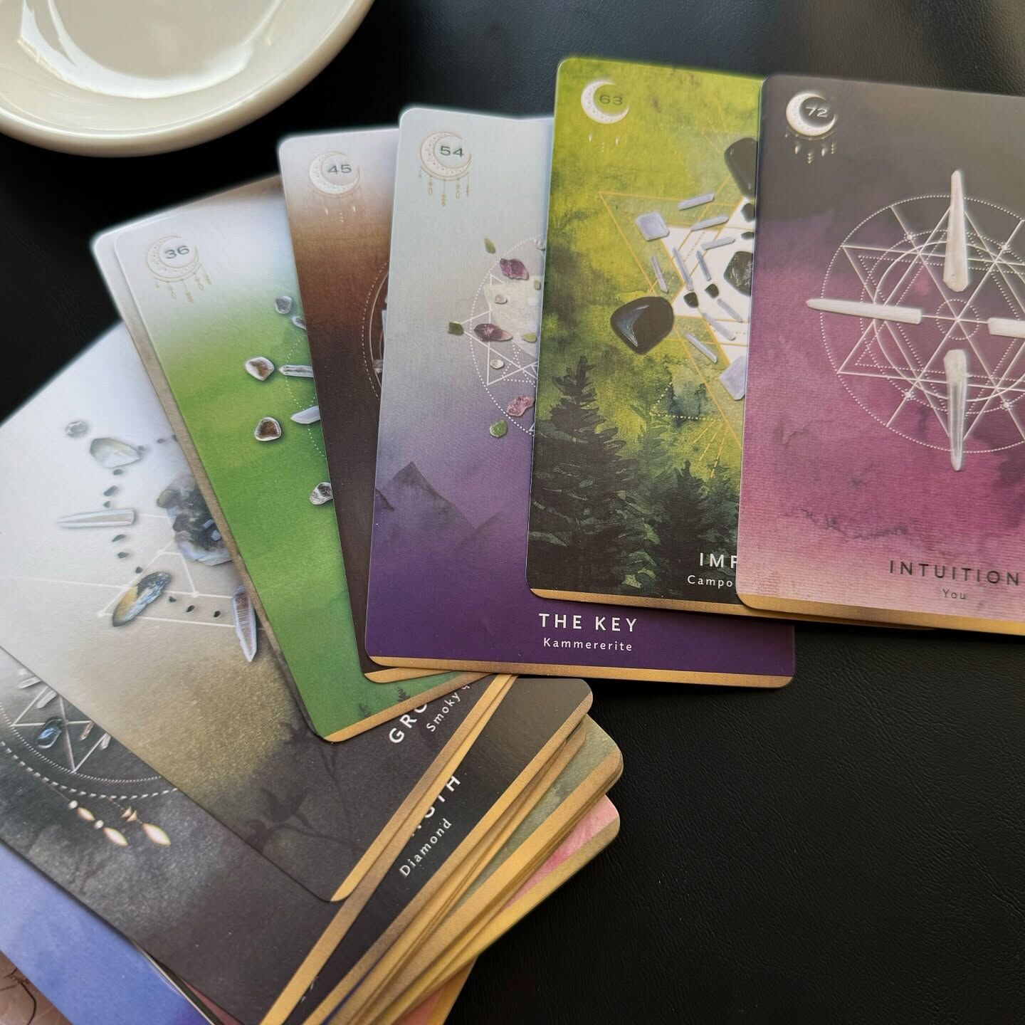 [原石] 水晶塔羅牌卡 水晶陣牌卡