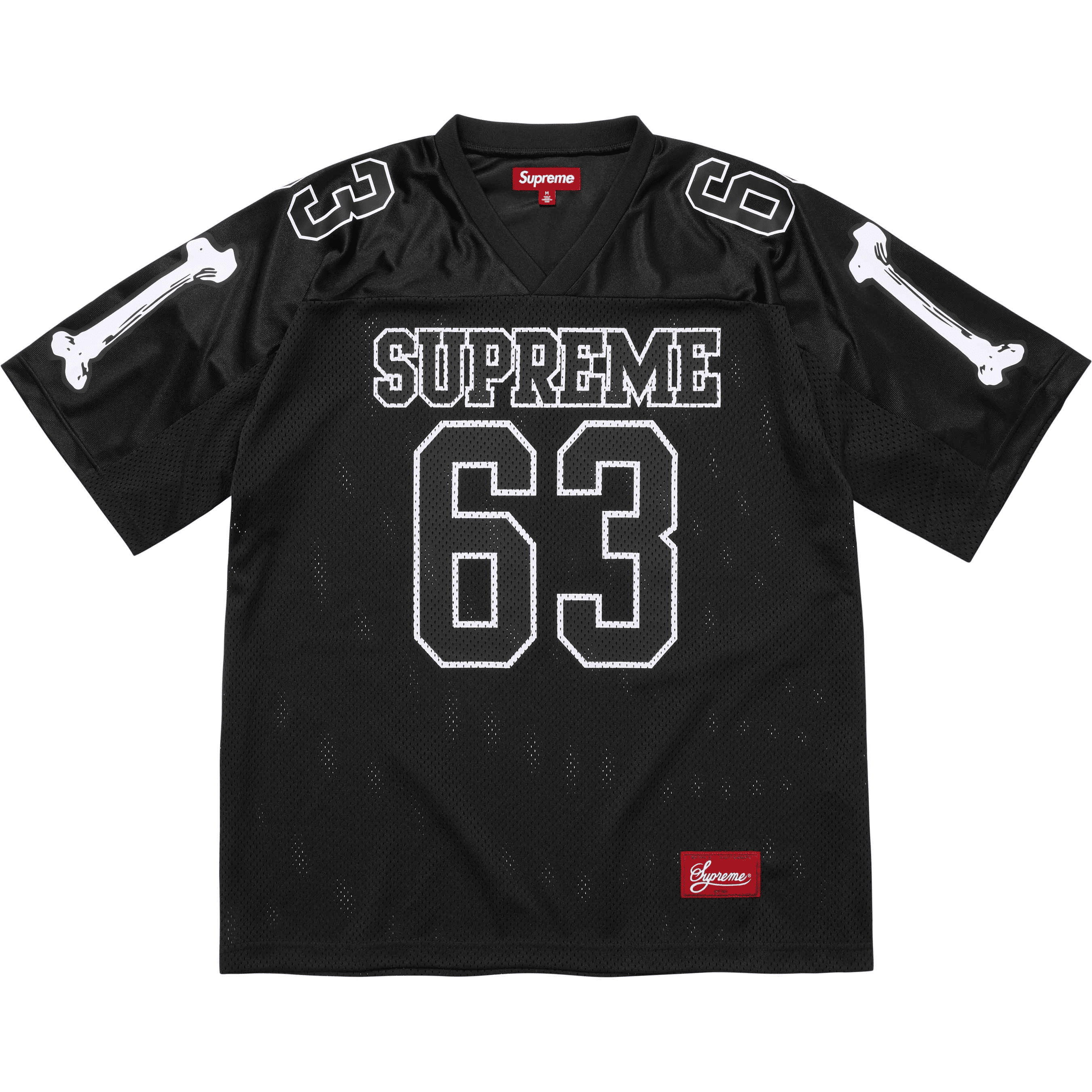 2025AW SUPREME Bones Football Jersey 骨頭 足球衫 短袖 球衣 超熱門 現貨