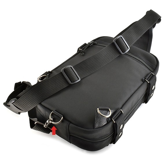 Vanuuys Premium Double Straps Crossbody Bag