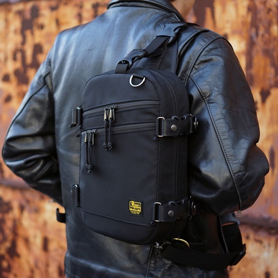 Vanuuys Premium Double Straps Crossbody Bag