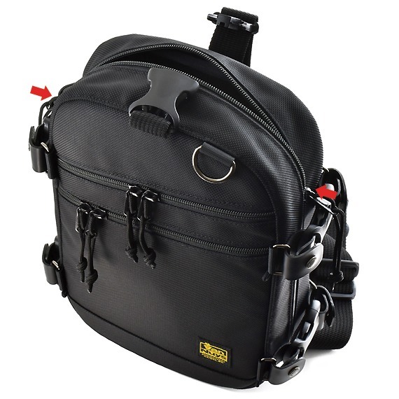 Vanuuys Premium Double Straps Crossbody Bag