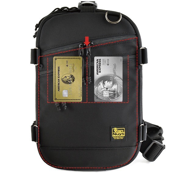 Vanuuys Premium Double Straps Crossbody Bag