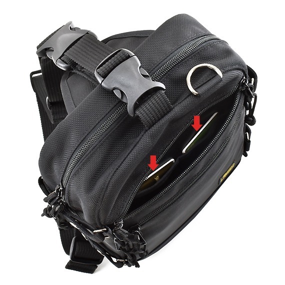 Vanuuys Premium Double Straps Crossbody Bag