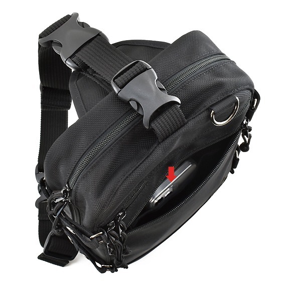 Vanuuys Premium Double Straps Crossbody Bag