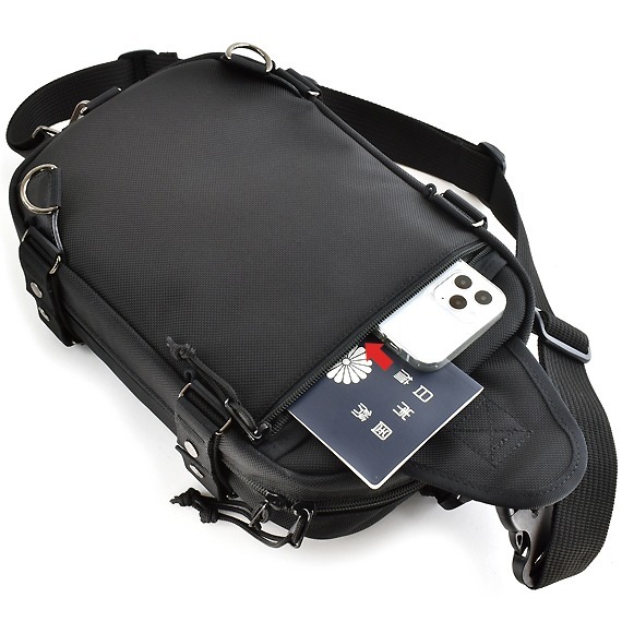 Vanuuys Premium Double Straps Crossbody Bag