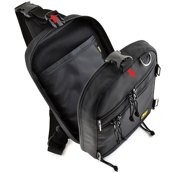 Vanuuys Premium Double Straps Crossbody Bag