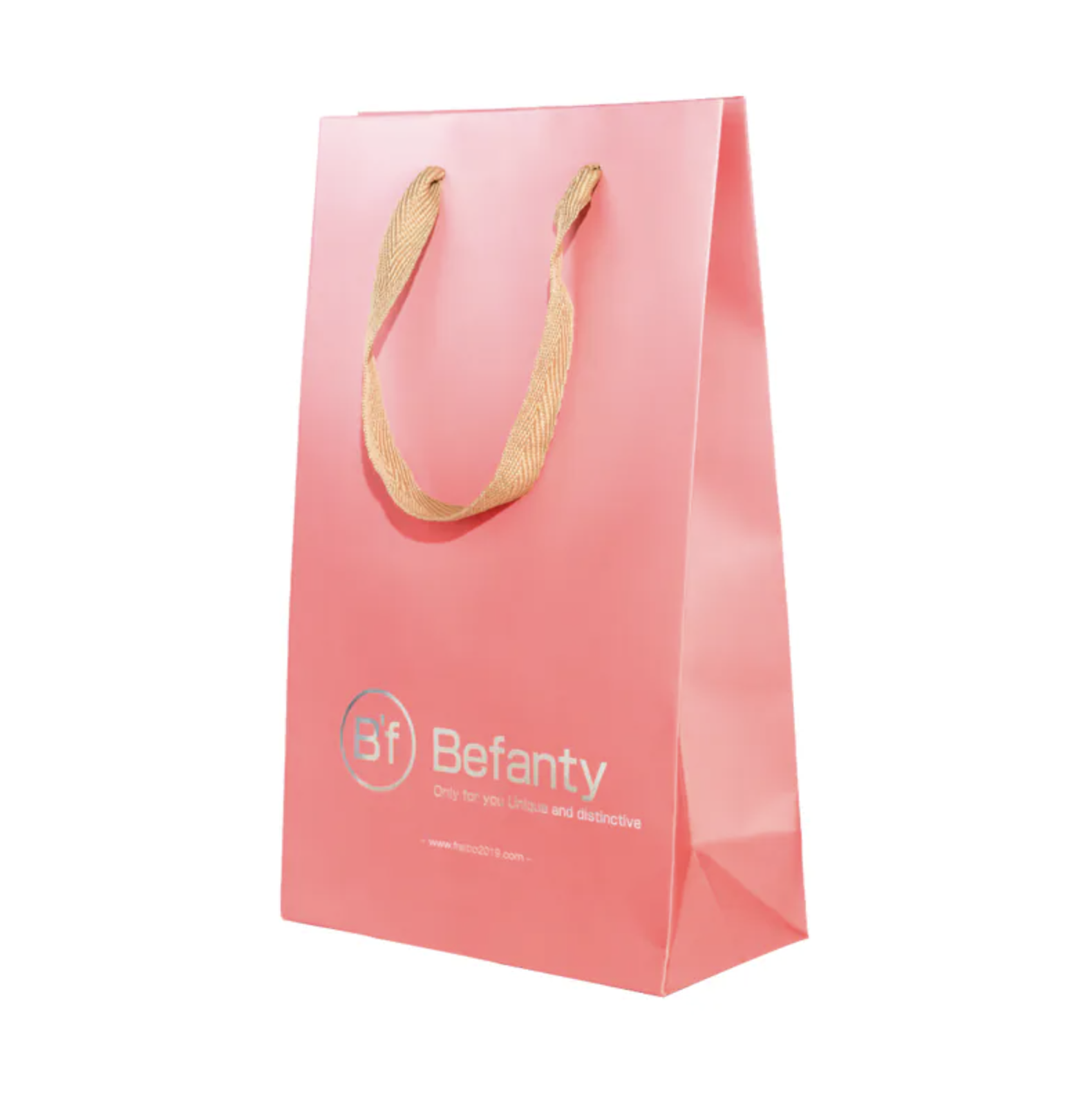 【 B'f 】粉色精裝紙袋1入