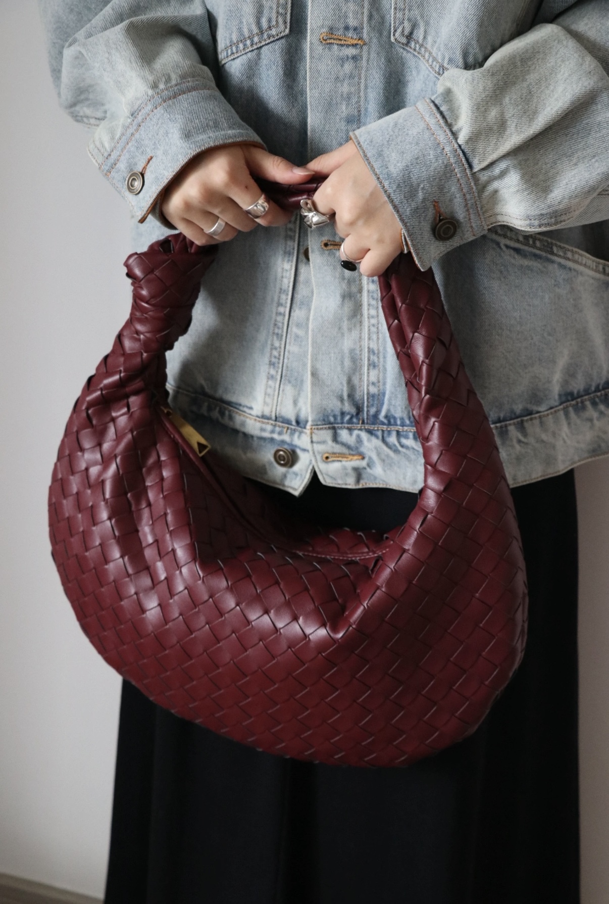 Bottega Veneta BV Jodie Small 巴羅洛酒紅