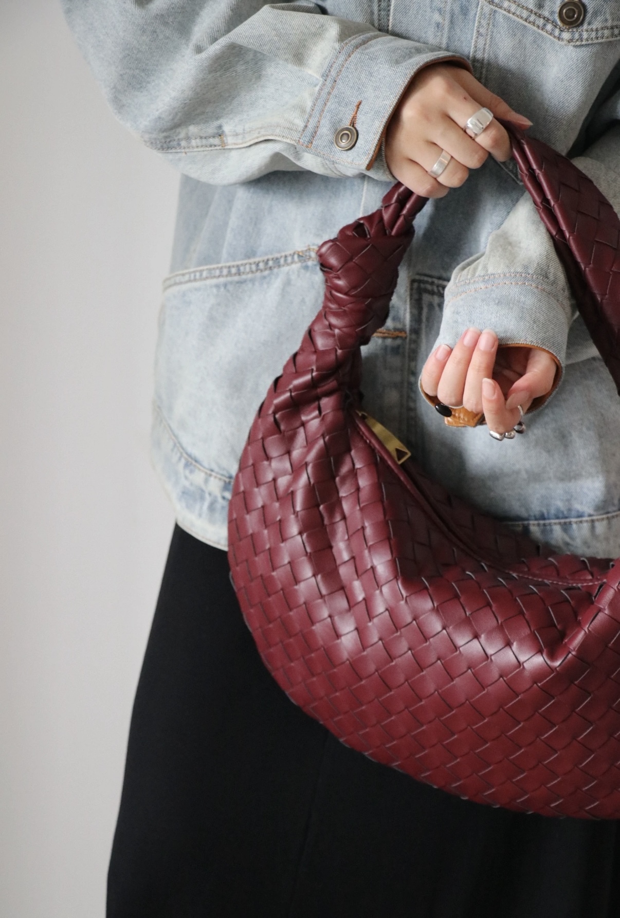 Bottega Veneta BV Jodie Small 巴羅洛酒紅