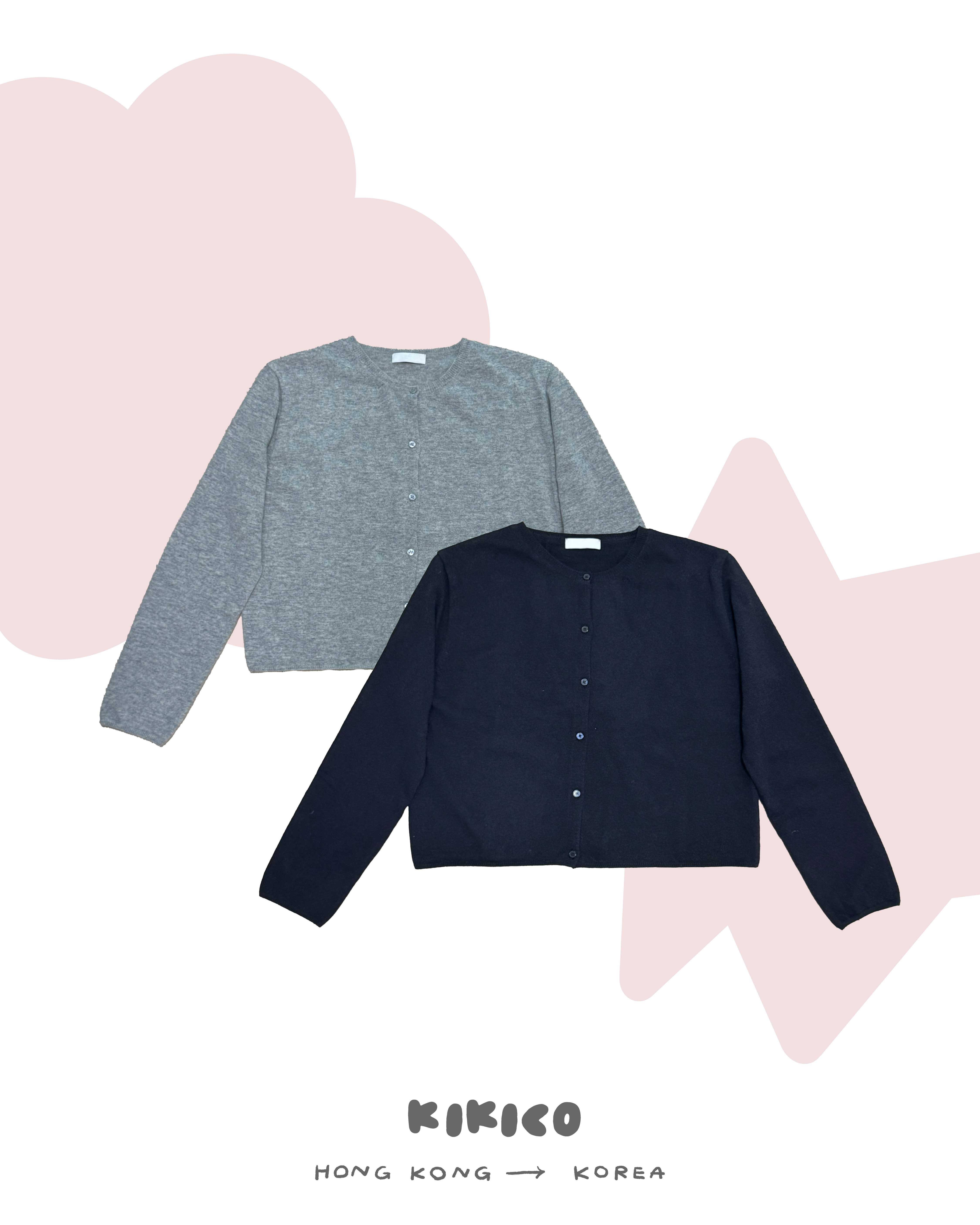 60%羊毛排扣冷毛衣