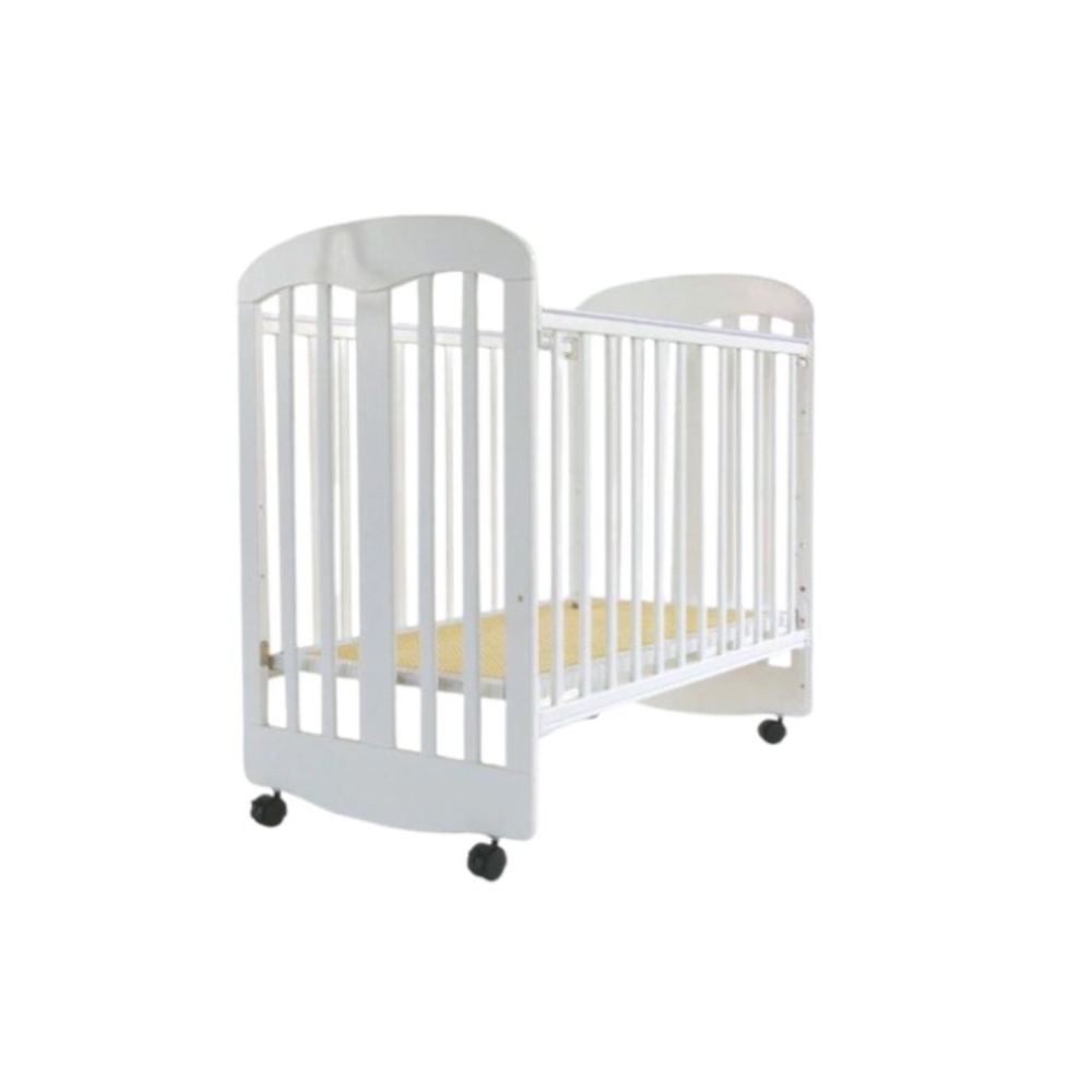 LA BABY 90 歐洲款多功能嬰兒床 (附送原廠海馬床褥) - 可作搖床 | 實木製造