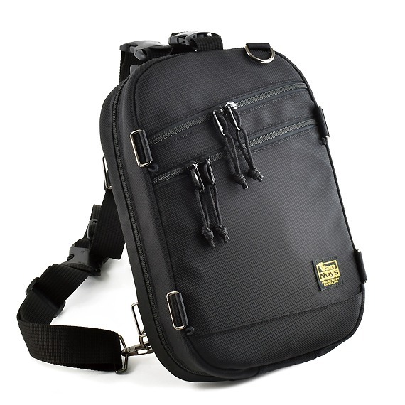 VanNuys 雙拉鍊側身單肩包