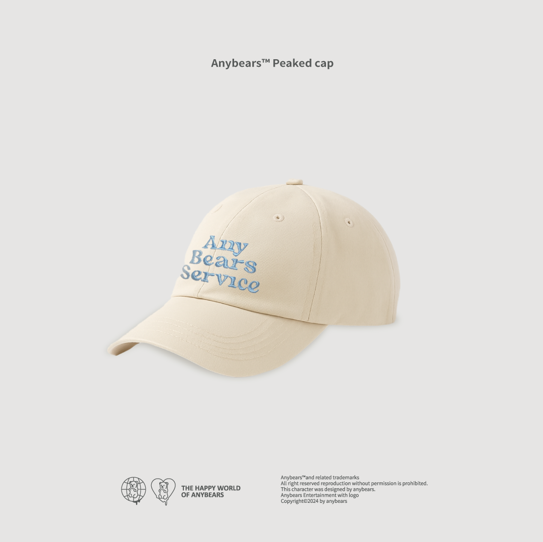 ANYBEARS® ANYBEARS MADE Cap 刺繡鴨舌帽