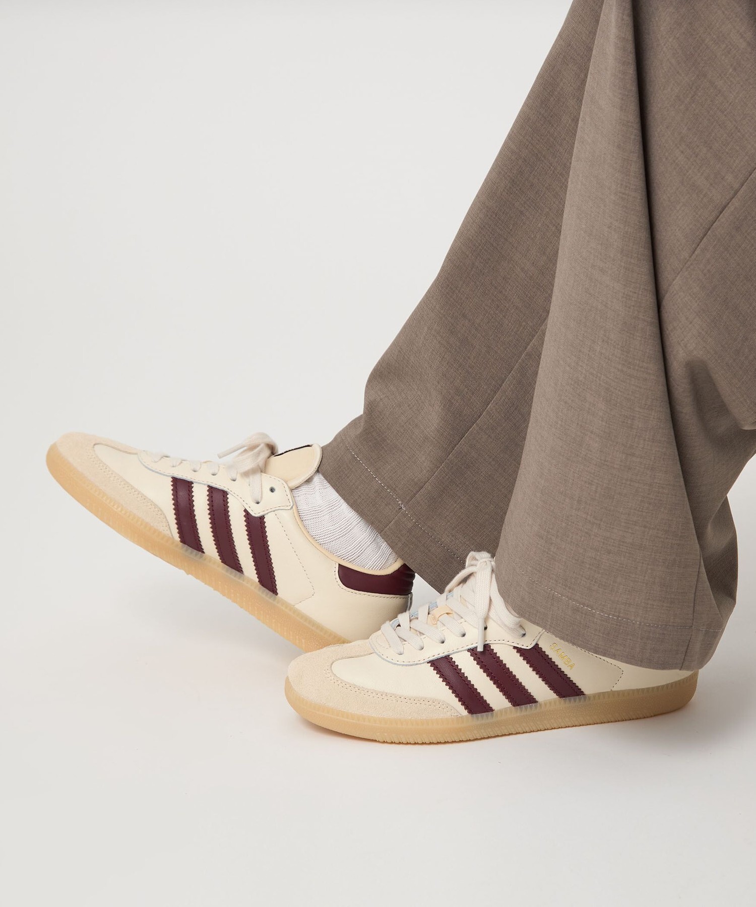 ADIDAS SAMBA OG 海鹽酒紅 奶油白 米白 焦糖底 男女鞋 JS3830 / 調貨