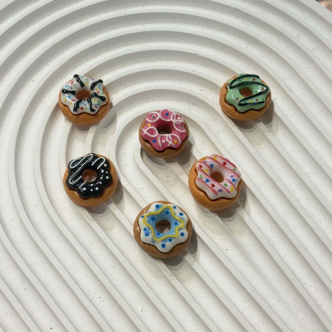 《6228》好吃甜甜圈迷你冰箱磁鐵（6入）