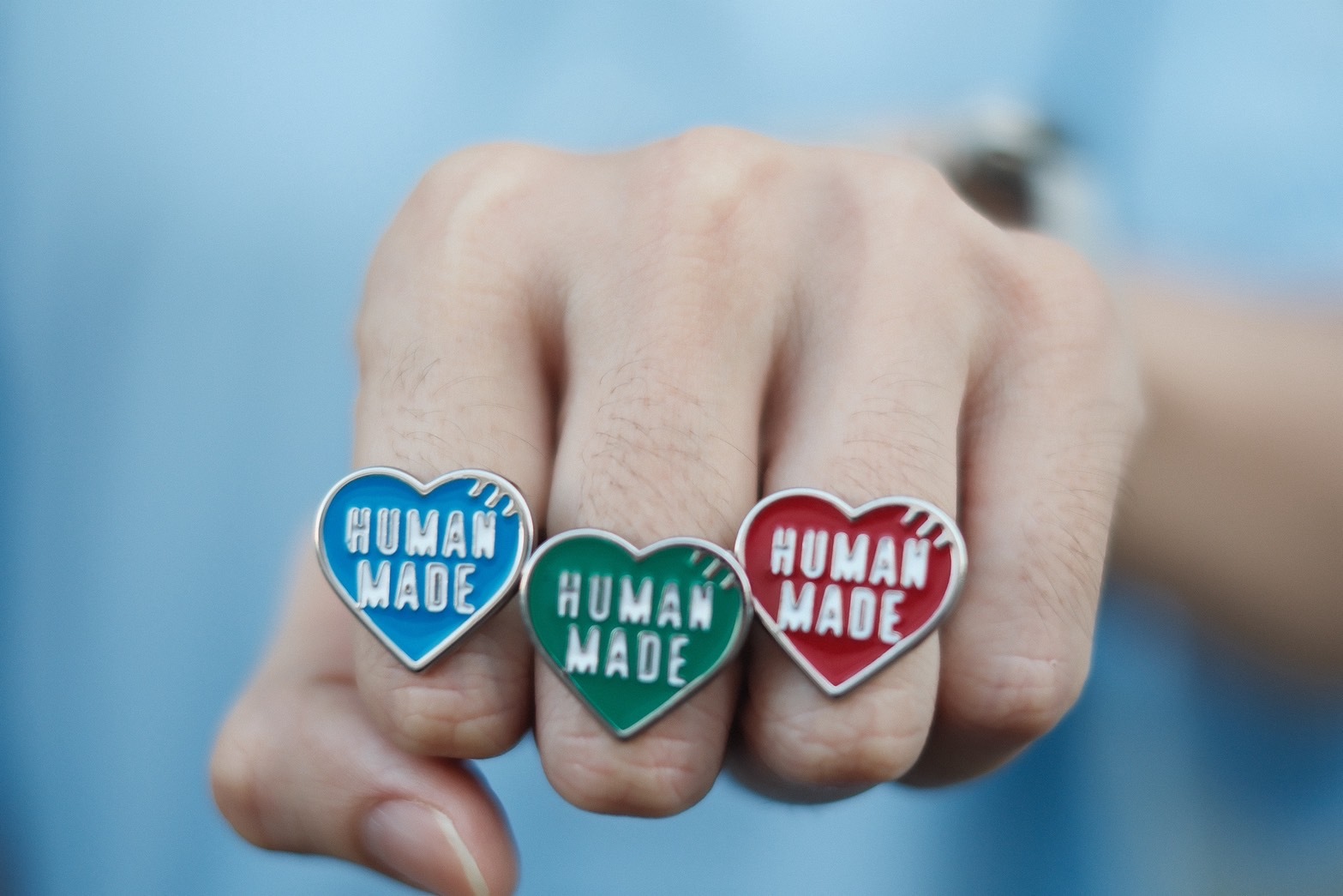 🇯🇵Human made Heart Ring 愛心戒指