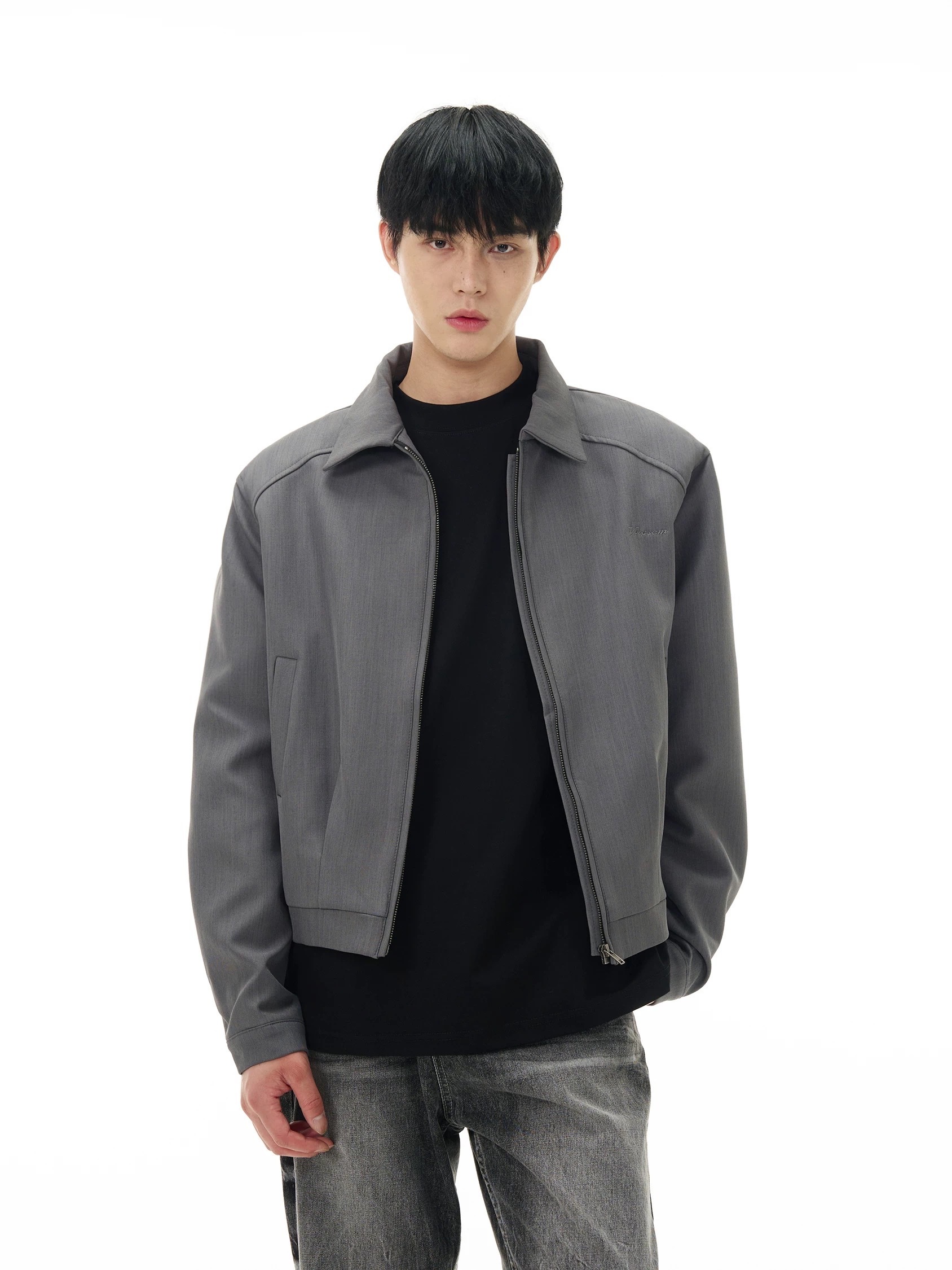 - SIMPLEACTION - 美式cleanfit短版西裝外套