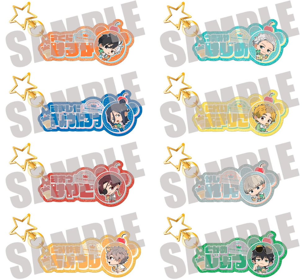 [代購][預訂] WIND BREAKER STUFFED TOY ver. Q版 名字 掛件