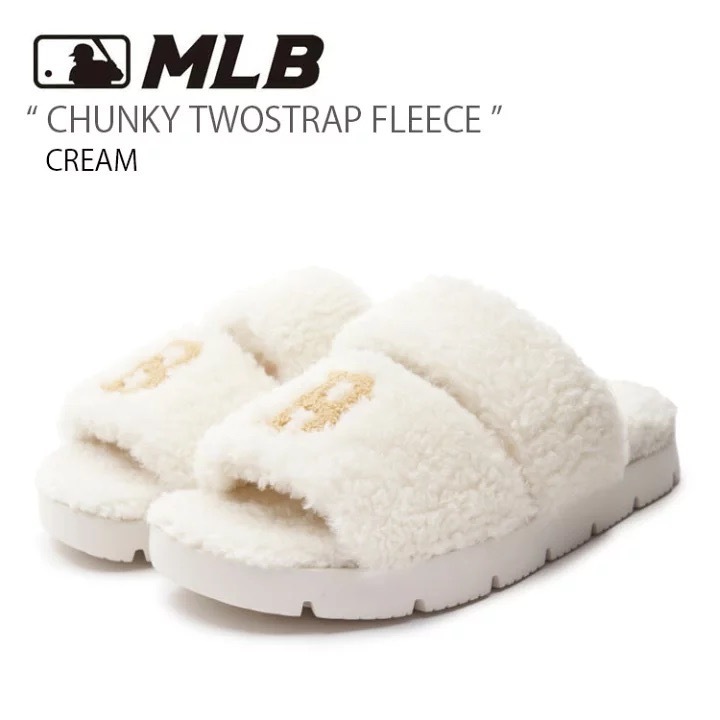 MLB 毛毛涼鞋,清貨貨品,不設退換（K9 MLB854）