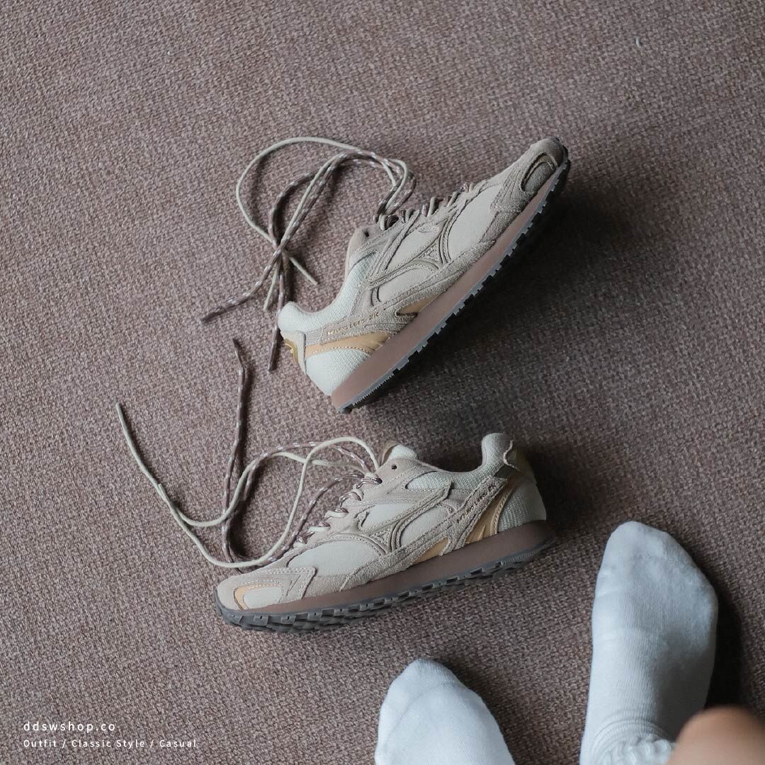 "代購" MIZUNO LG 60S 2K 美津濃 淺卡其 德訓鞋 D1GH242107