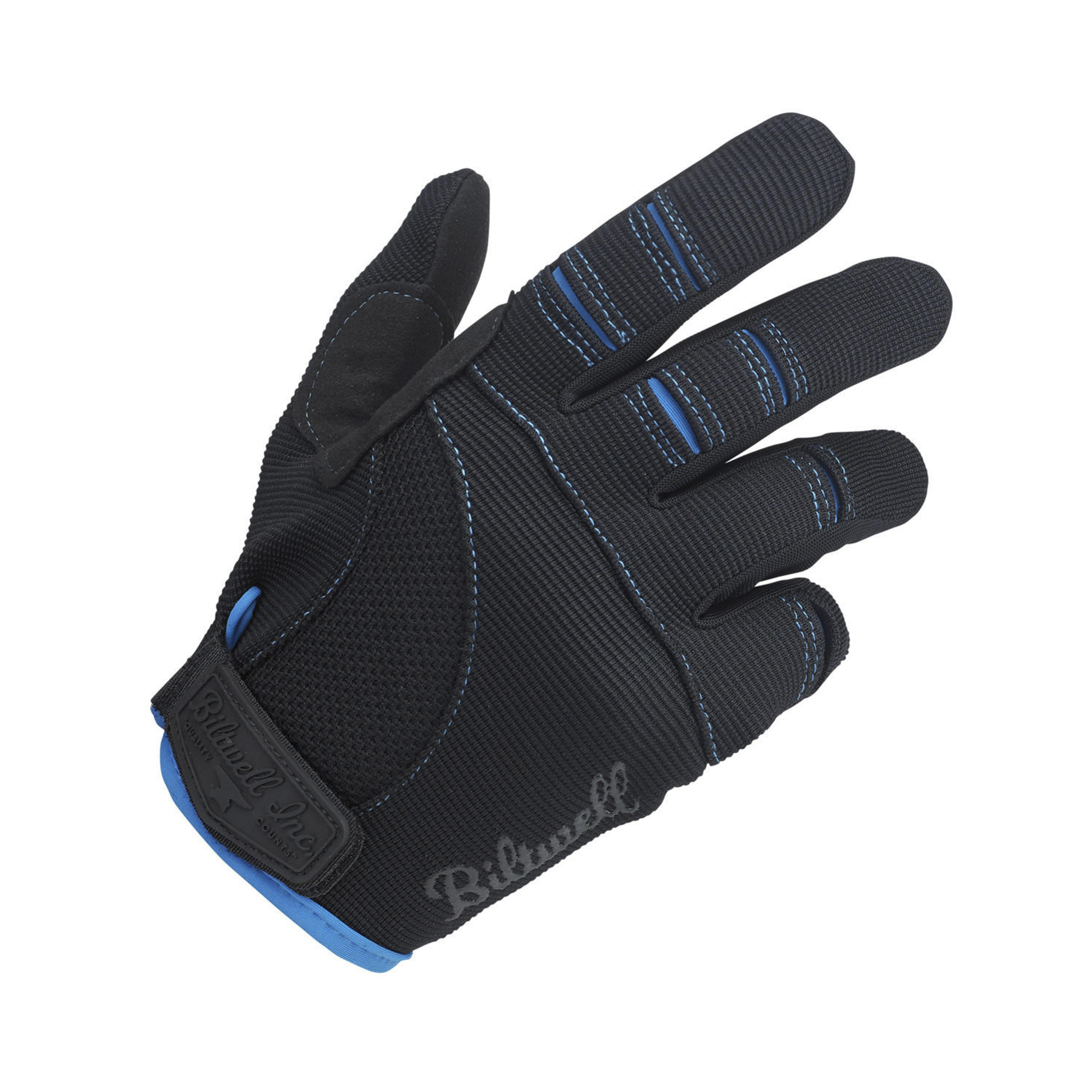 Biltwell Moto 手套 黑藍