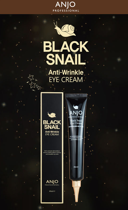 【預購】AKR090307 ANJO 黑蝸牛眼霜 (40ml*3支裝)